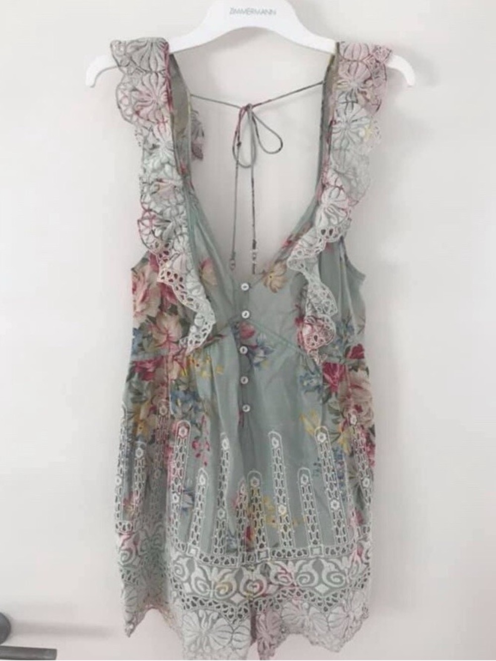 Zimmermann Sundance Playsuit - Size 1 (equivalent to USA size 4-6) - Picture 7 of 13